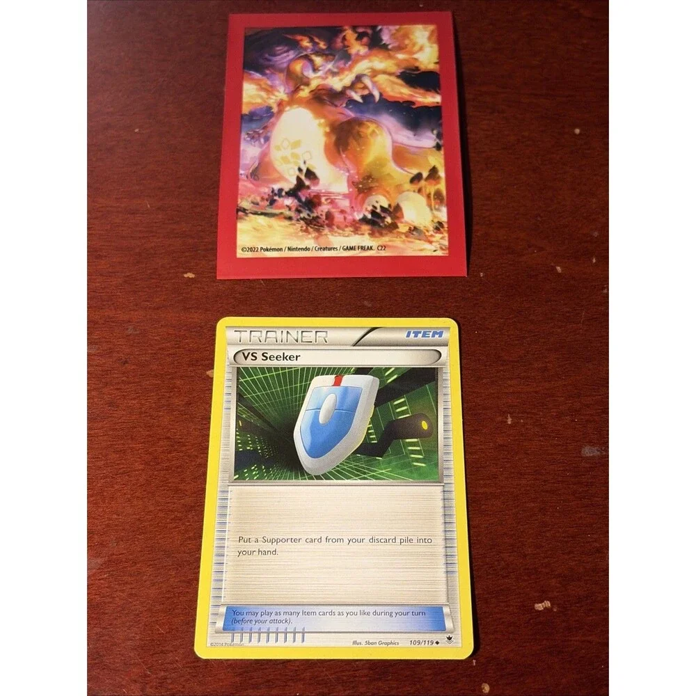 Pokemon Card Phantom Forces VS Seeker 109/119 in sleeve 2014 NM